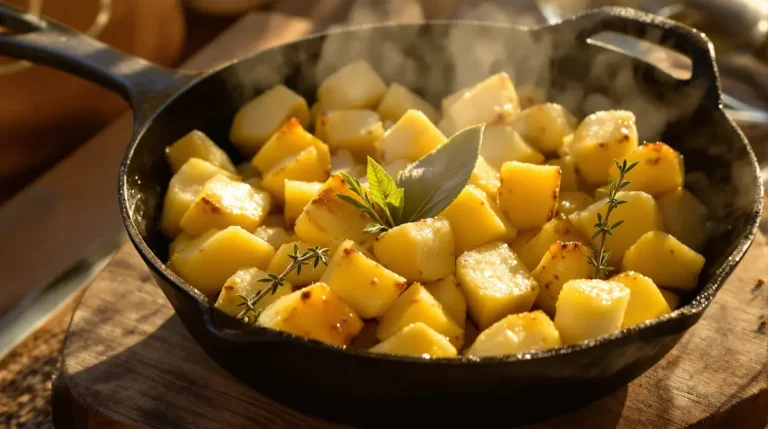Ajoutez-le aux pommes de terre pendant la cuisson : elles deviennent encore plus savoureuses, ultra moelleuses et délicieusement parfumées