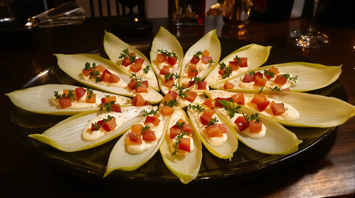 Ultra Express Mini barquettes d’endive au jambon pour un apéritif ultra express